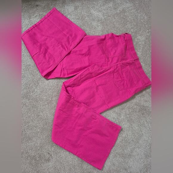 NWT | New York & Company | Vibrant PINK Jeans | 16Tall | Ultra HighWaist - Picture 2 of 12